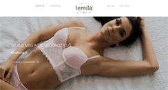 Desktop Screenshot of lemila.hu